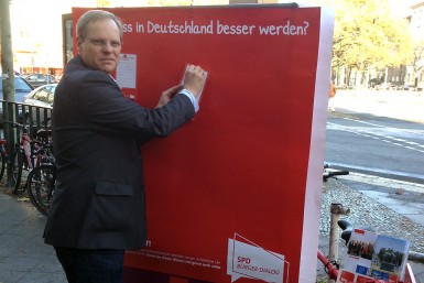Infostand SPD Bürgerdialog 2012